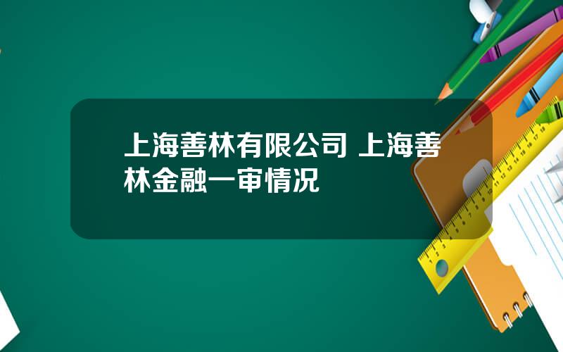 上海善林有限公司 上海善林金融一审情况